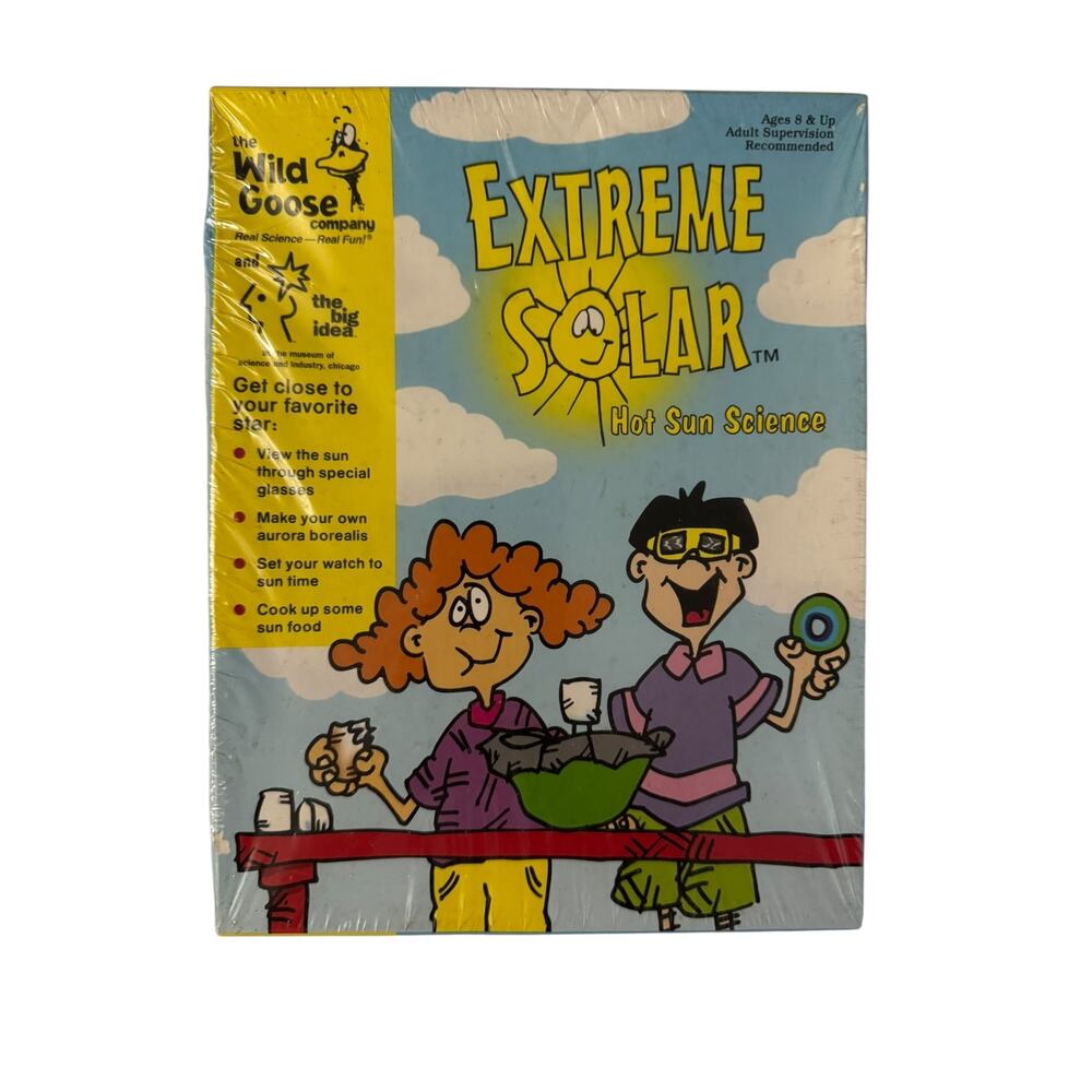Extreme Solar Hot Sun Science Experiment Kit Summer Fun Brand New